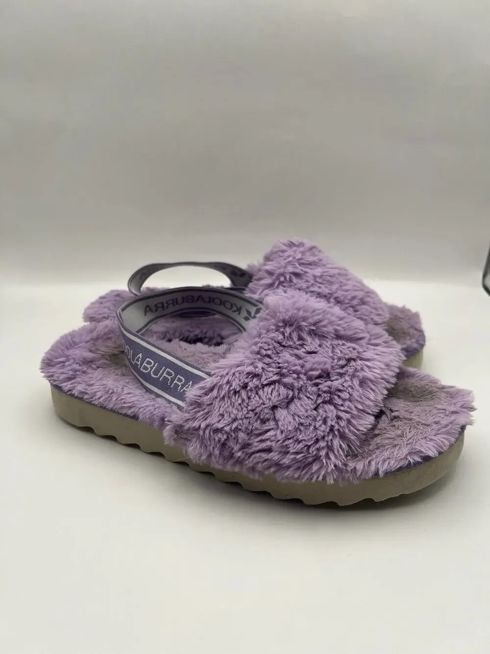 Kookaburra By Ugg Fuzz’n Purple Slippers Kids Size 3